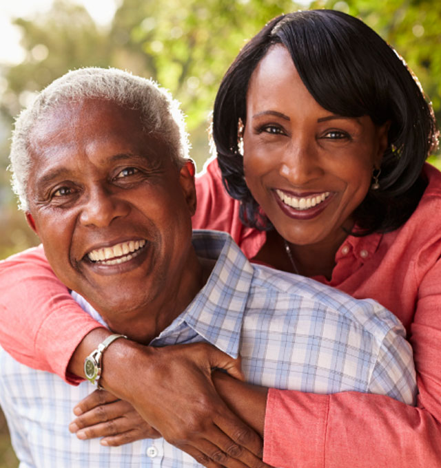 Happy and healthy senior couple, over 50